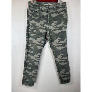 Universal Thread Camo High Rise Skinny‎ Crop Pants Women's Size 12/31